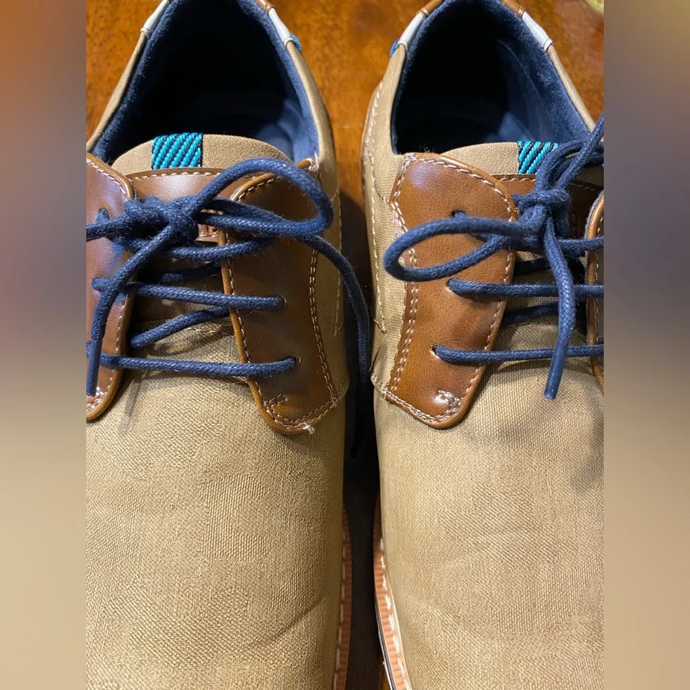 Freeman Troy Tan Men's Shoes. Size 9.5 W‎